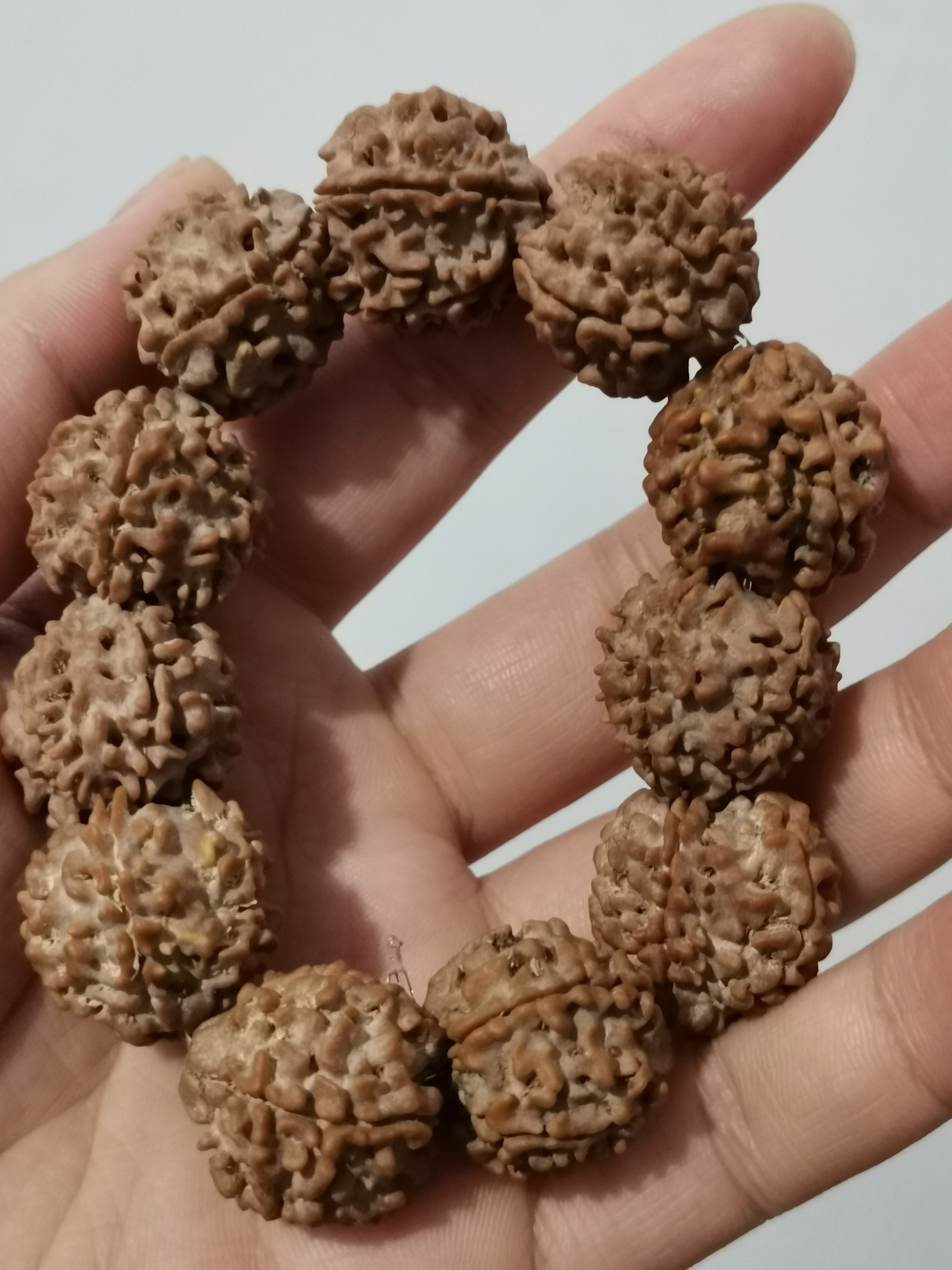 宝宝送的DIY手串